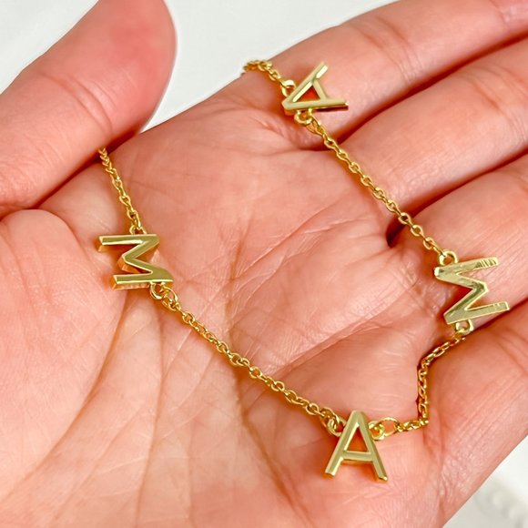 Mother's Day Gift For Mom Necklace Gift To New Moms Necklace Mom Jewelry Gold - Picture 9 of 17